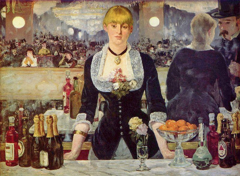 Edouard Manet Bar in den Folies Bergere